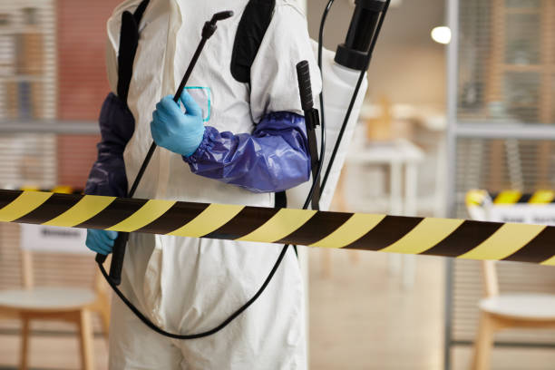 Professional Unattended Death Cleanup technician working in Chester, IL